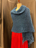 "Montana Sky" - Rectangle Fringe Wrap