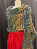 "Painted Desert" - Rectangle Fringe Wrap