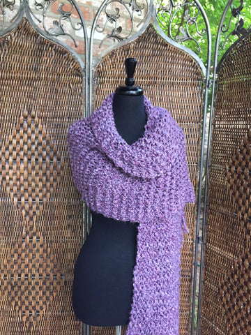 "Baroque" - Rectangle Fringe Wrap