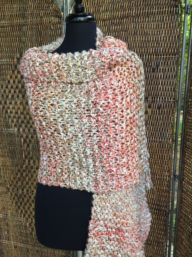 "Marble" - Rectangle Fringe Wrap