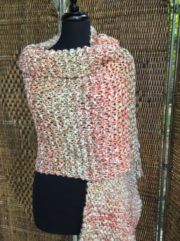 "Marble" - Rectangle Fringe Wrap