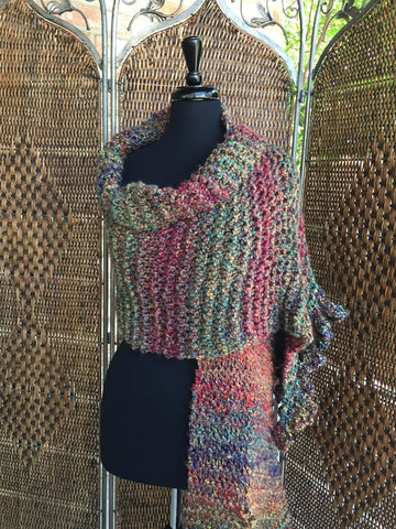 "Fiesta" - Rectangle Ruffle Wrap